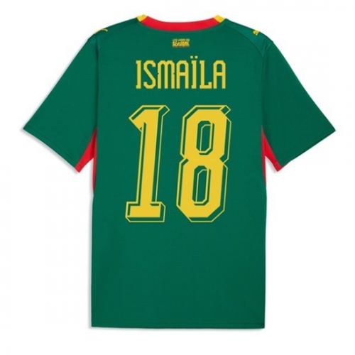 Billige Fotballdrakt Senegal Ismaila Sarr #18 Replika Bortedrakt VM 2026 Kortermet Billige Fotballdrakt Senegal Ismaila Sarr #18 Replika Bortedrakt VM 2026 Kortermet